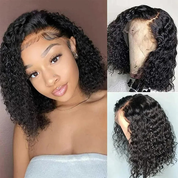 GORGEOUS WATER WAVE BOB 13*4/13*6 LACE WITH BABY HAIRLINE