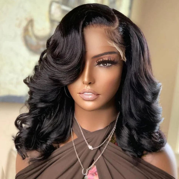 Claire 13x6  Lace Front Wig Body Wave Short Bob wig