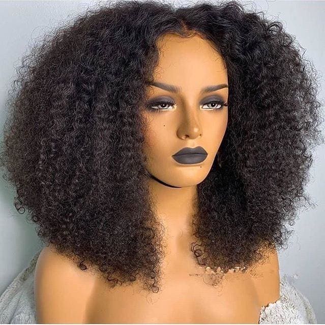 Eden Pre Made Curly Bob Human Hair 360 Lace Front Wig 180