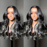 [50% OFF] 13x6 Transparent Lace Front Pre-plucked Hairline Highlight Blonde Color Wig -  Body Wavy/ Straight