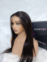 13x6 HD Swiss Lace Front LAGOS HAIRLINE Wig - Straight