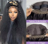 【Flash Sale】360 HD LACE FRONT WIG WITH Invisible Strap 250% Density - Kinky Straight