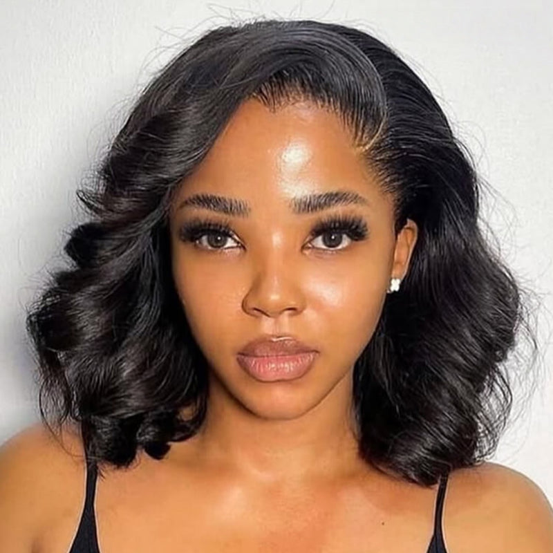 13x4/13X6 HD Lace Front LAGOS HAIRLINE Wig - Wavy BOB