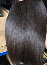 Full Lace HD Swiss Lace Upgraded Pre-Plucked Wig - Light Yaki Straight