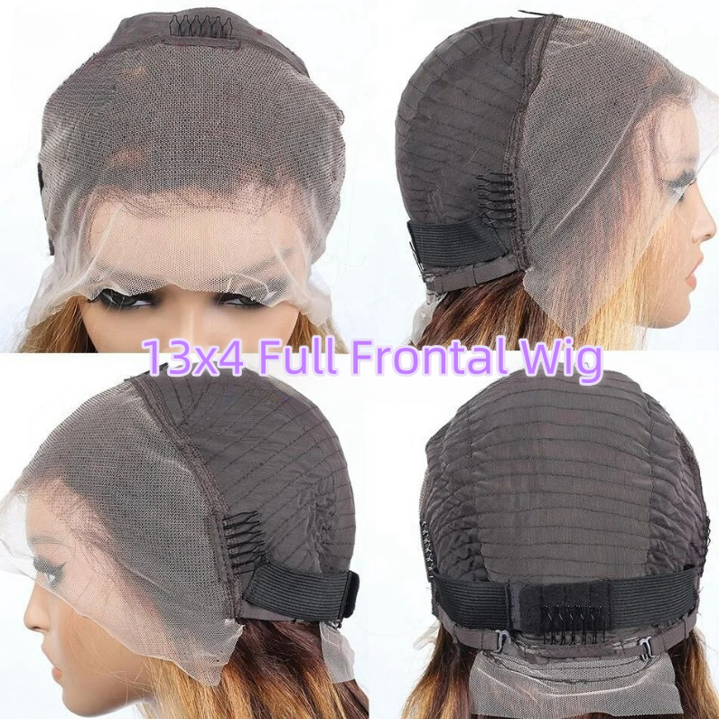 Bye~Bye~KNOTS HD Swiss Lace 13x4 Full Frontal Pre-plucked Hairline Wig - Light Yaki Straight