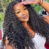Remy Hair High Quality 13X4/13x6 Full Frontal HD Lace Raw Hair Wig - Burmese Curls