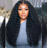 Remy Hair High Quality 5x5 HD Lace Closure Raw Hair Wig - Water Wave
