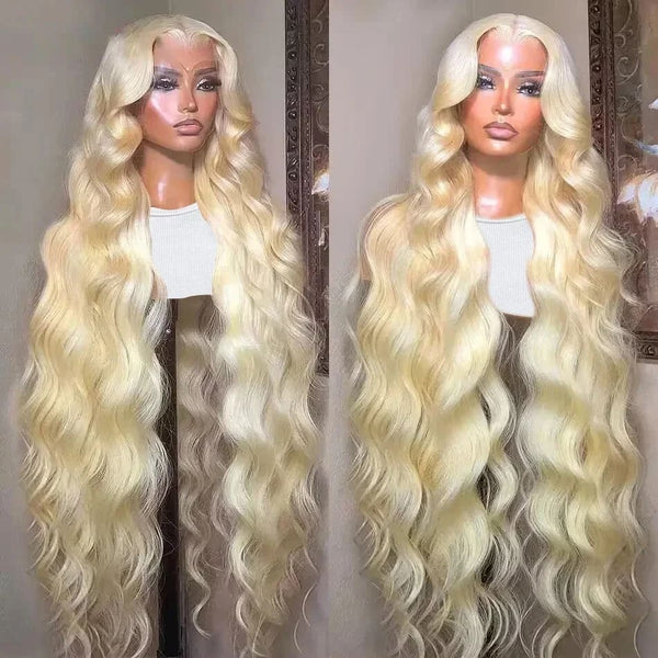 13x4 613 Lace Frontal Wig Brazilian 13x6 HD Transparent Colored Human Hair Wigs