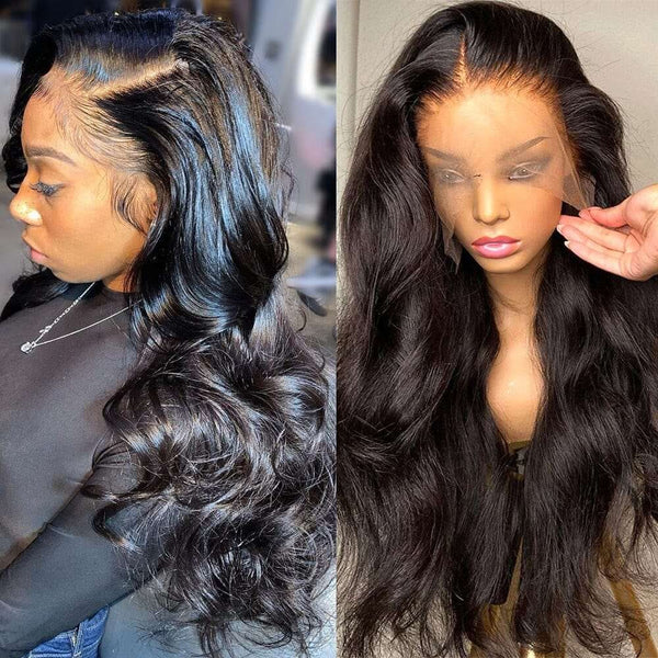 [50% OFF]HALF PRICE /// 13X4 HD Lace Full Frontal Upgraded Pre-plucked Wig - Body Wave