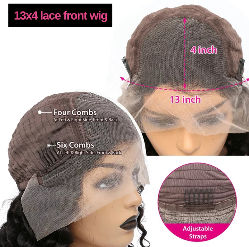 5x5/13x4 Transparent Lace Front Pre-plucked Hairline 150%180% Mushroom Blonde Balayage Wig - Layered Wavy