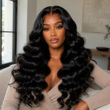 13x6 HD Lace Upgraded Hairline Pre-plucked 150%180% 250%  Wig - Loose Wanda Curl