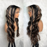 13x6 HD Lace Upgraded Pre-plucked 150%180%250% Highlight Color Wig - Body Wave