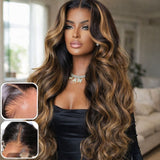 13x6 HD Lace Upgraded Pre-plucked 150%180%250% Highlight Color Wig - Body Wave Wavy