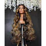 13x6 HD Lace Upgraded Pre-plucked 150%180%250% Highlight Color Wig - Body Wave Wavy