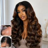 13x6 HD Lace Upgraded Pre-plucked 150%180%250% Highlight  Wig - Body Wave Wavy