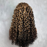 13x6 HD Lace Upgraded Pre-plucked Highlight Color Wig -Bouncy Loose Wave