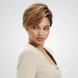13x6 HD/Transparent Lace Front Pixie Cut Short Ombre Color Wig - Styled Short
