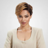 13x6 HD/Transparent Lace Front Pixie Cut Short Ombre Color Wig - Styled Short