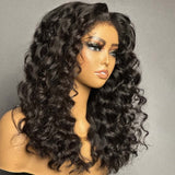 13x6 Transparent/HD Lace Kinky Edge 150%180% Wig - Bouncy Curls