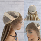 13x6 Transparent Lace Front Pre-plucked Hairline Highlight Blonde Color Human Hair Wig -  Body Wave/Straight