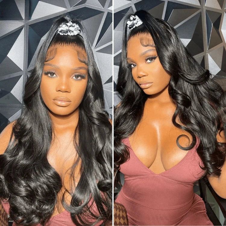 💥【BLACK FRIDAY】💥Bye~Bye~KNOTS HD Swiss Lace 13x6 Fitted Cap Ear Tap Wig - Body Wave