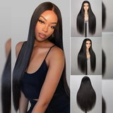 Hannah 13x4 Transparent Lace Front Human Hair Wig - Straight