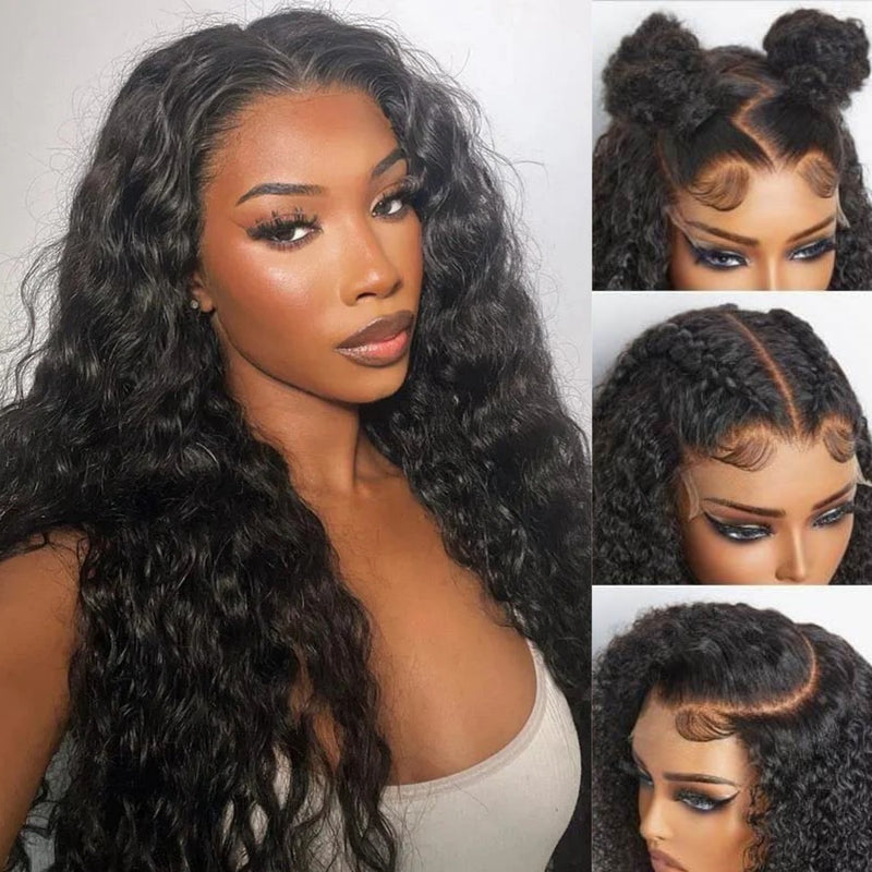 9x6 Closure Pre-Cut HD Swiss Lace Lace Upgraded Hairline Glueless Wig - Loose Wave