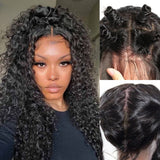 Full Lace HD Swiss Lace Upgraded Hairline Human Hair Wig - Curly