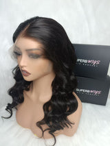 13x6 HD Swiss Lace Front LAGOS HAIRLINE Middle-Parting Wig - Body Wave