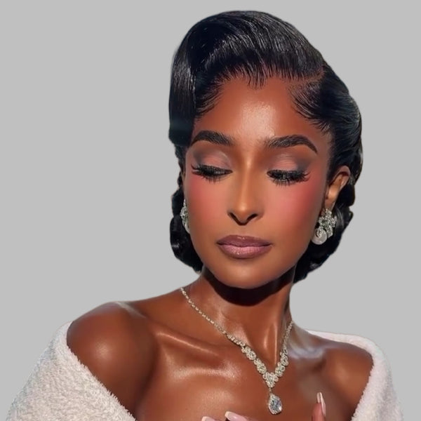 "LAGOS" M-Shaped HAIRLINE 360 HD Lace Invisible Strap Wig - Body Wave