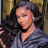 "LAGOS" M-Shaped HAIRLINE 360 HD Lace Invisible Strap Wig - Deep Loose Wave
