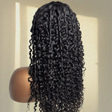 Bye~Bye~KNOTS HD Lace 13x6 Fitted Cap Ear Tap Wig - Burmese Kinky Curly with Spanish curl