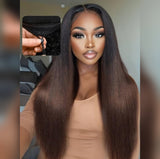 Upgraded EasiContour V-Part Glueless Ombre Color Wig With New Drawcord - Light Yaki Straight
