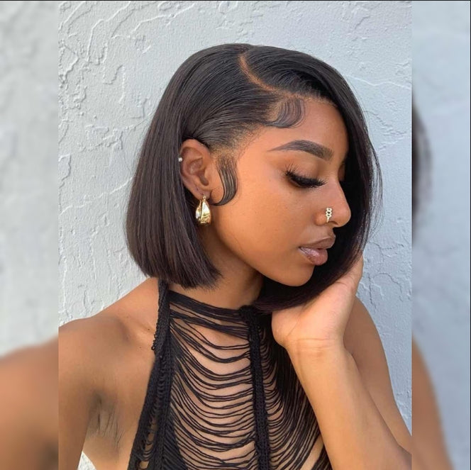 360 HD LACE UPGRADED PRE-PLUCKED WIG WITH Invisible Strap - STRAIGHT