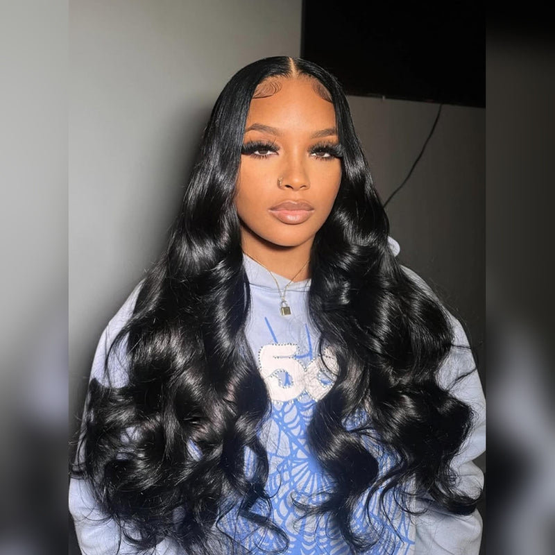 13x4/13x6 HD Lace Full Frontal with Drawstring Wig - Body Wave