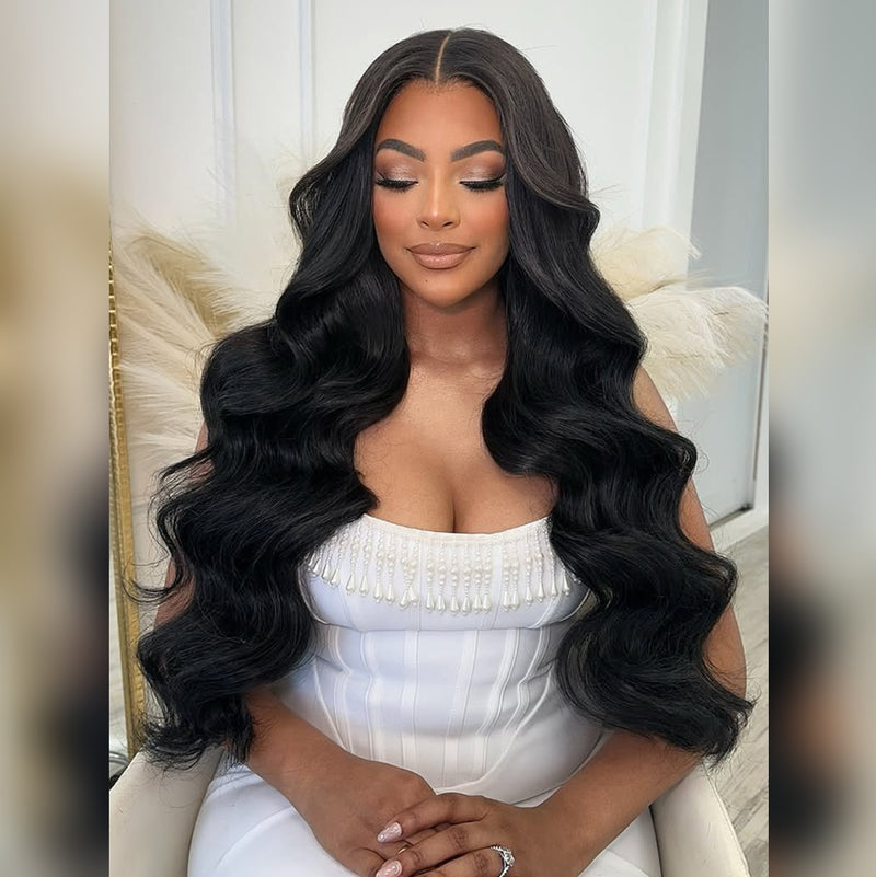 13x4/13x6 HD Lace Full Frontal with Drawstring Wig - Body Wave