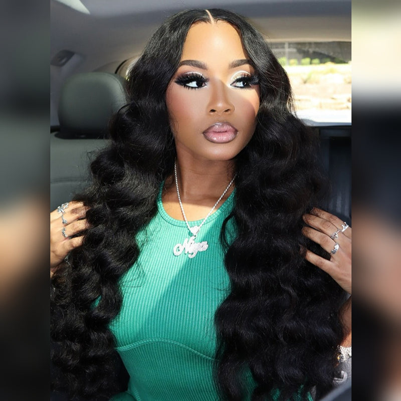 13x4/13x6 HD Lace Full Frontal with Drawstring Wig - Body Wave