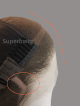 HD Lace 13x6 Fitted Cap Ear Tap Highlight Color Wig - Kinky Loose Wavy