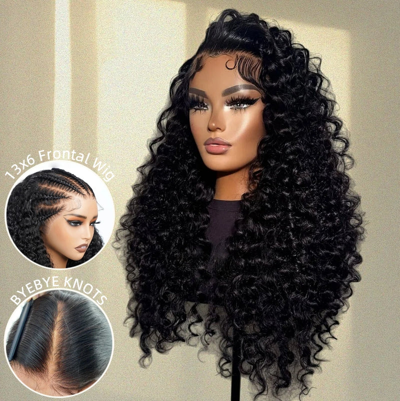 Bye~Bye~KNOTS HD Lace 13x6 Frontal Upgraded Hairline Wig - Bouncy Wand Curl