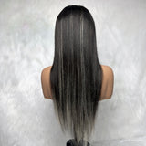 【Solo-Piece】5x5 HD Lace 16inch 150% 613 Highlight Wig - Straight