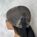 【Solo-Piece】360 Transparent Lace 26inch 150% Invisible Strap Wig - Yaki Straight