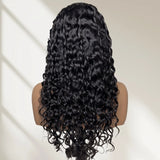 "370 Fitted Cap" HD LACE FRONT WIG WITH Invisible Strap - Indian Wave