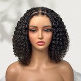 5x5 HD Lace Frontal Boho Braided Human Hair Wig