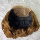 [50% OFF]HALF PRICE /// 4.5x4.5 Transparent Lace  Brown Color Wig - Styled like the picture