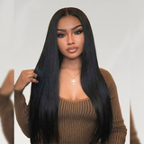 Hannah 13x4 Transparent Lace Front Human Hair Wig - Straight