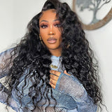 Hannah 13x4 Transparent Lace Front Human Hair Wig - Loose Wave