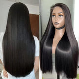 Remy Hair High Quality 5x5 HD Lace Closure Raw Hair Wig - Straight