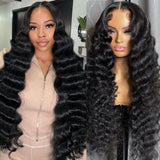 Remy Hair High Quality 5x5 HD Lace Closure Raw Hair Wig - Loose Wave
