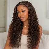 High Quality Virgin Human Hair Bundles Highlight Color - Curly