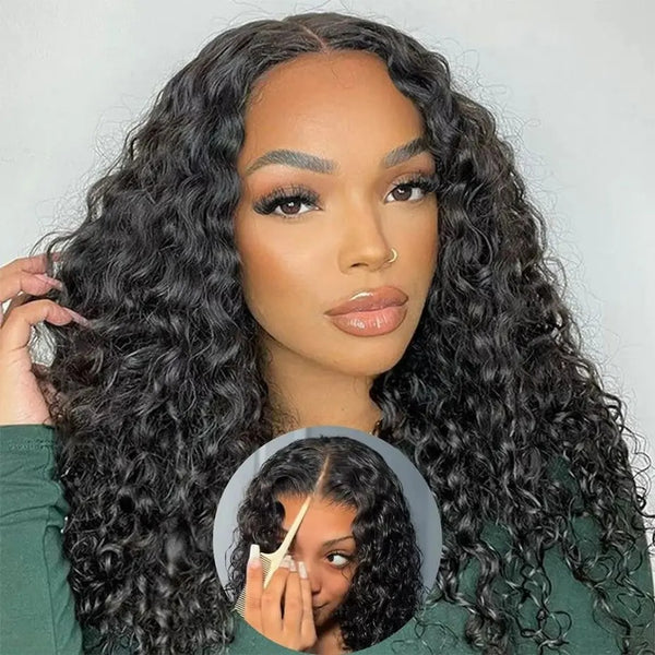 9x6/7x5 Closure Pre-Cut HD Swiss Lace Lace Upgraded Hairline Glueless Wig - Burmese Curly